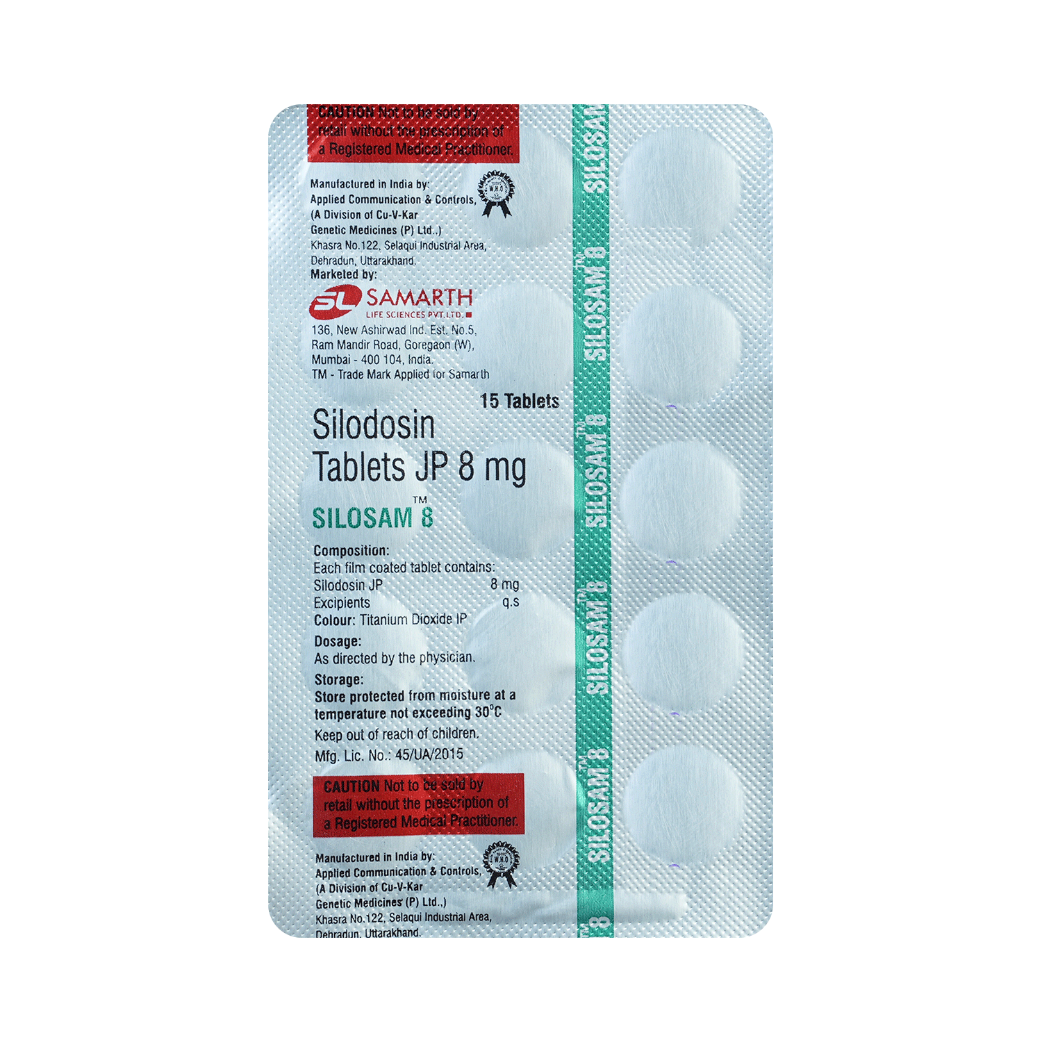 Silosam 8 Tablet - Image 5