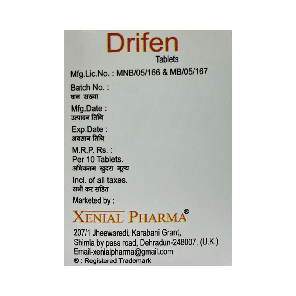 Drifen Tablet - Image 3