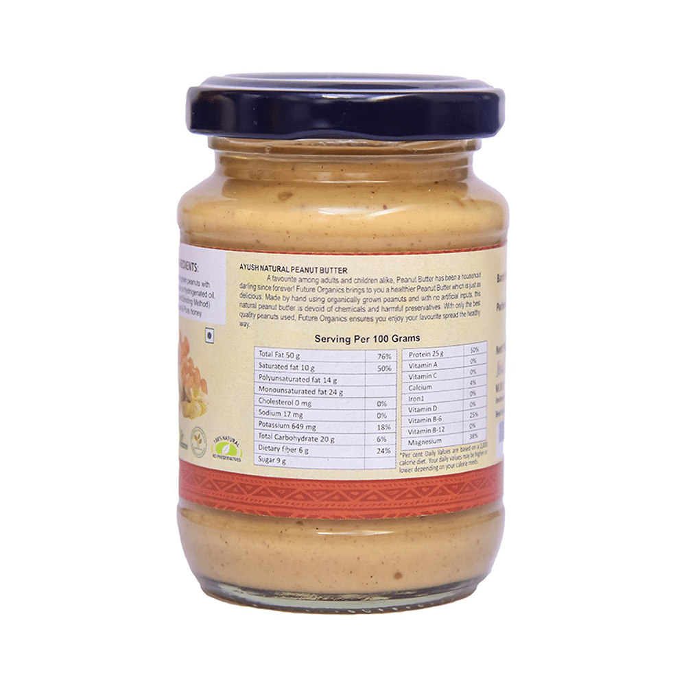 Future Organics Ayush Natural Peanut Butter - Image 3
