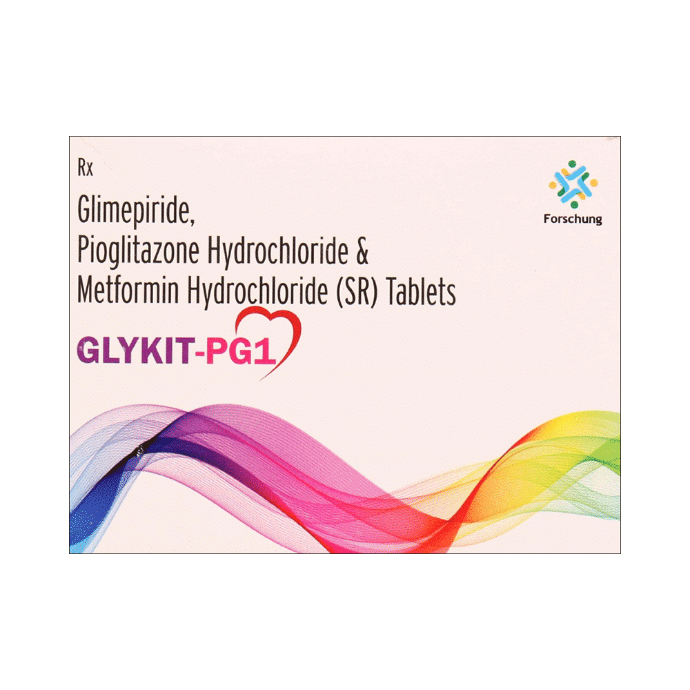 Glykit-PG 1 Tablet SR - Image 1