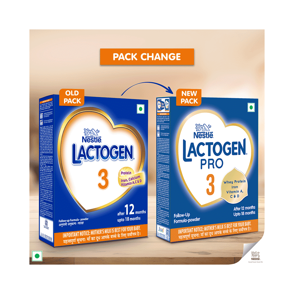 Nestle Lactogen Pro 3, Follow-Up Formula Powder, After 12 Months Up To 18 Months | Powder Refill - Image 3