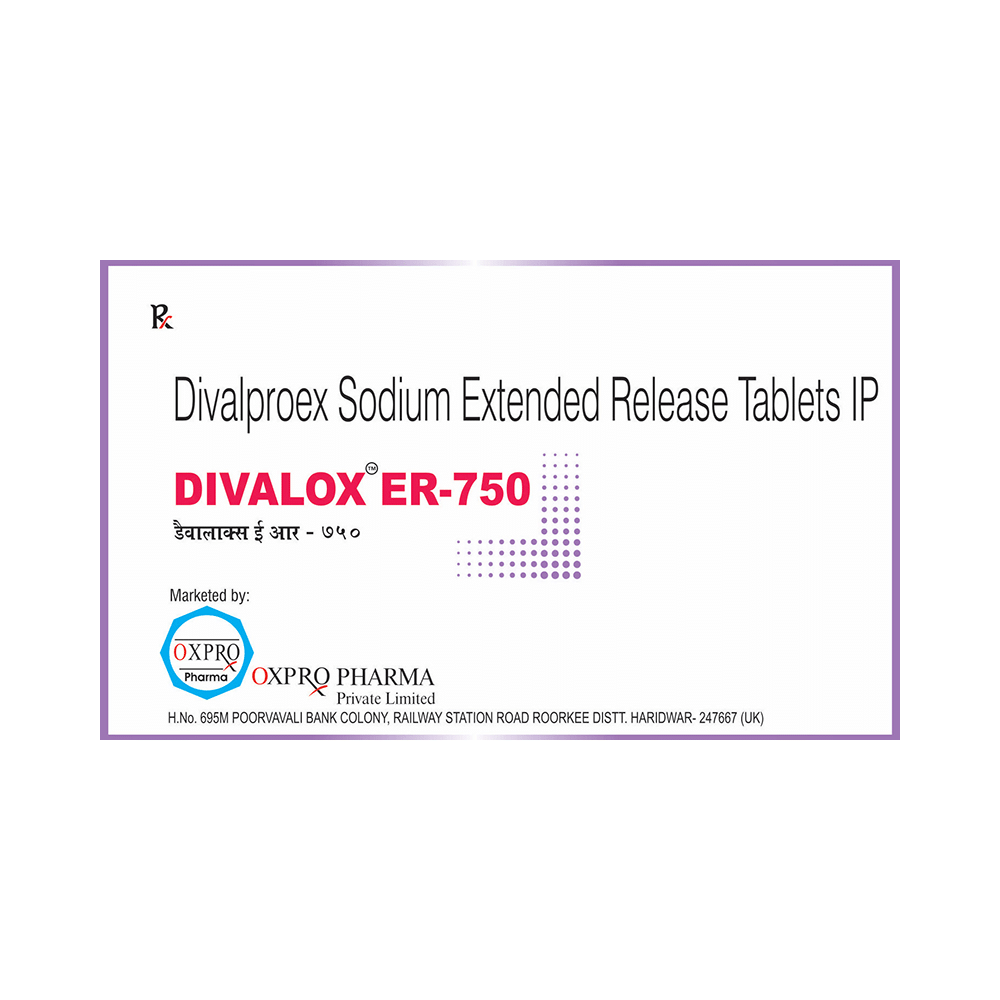 Divalox ER 750 Tablet - Image 1