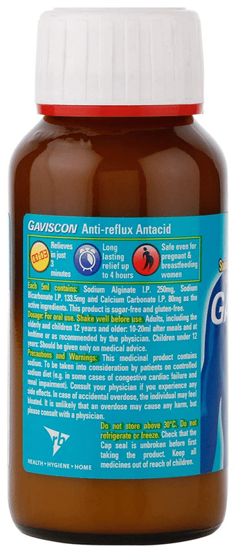 Gaviscon Suspension Peppermint - Image 3