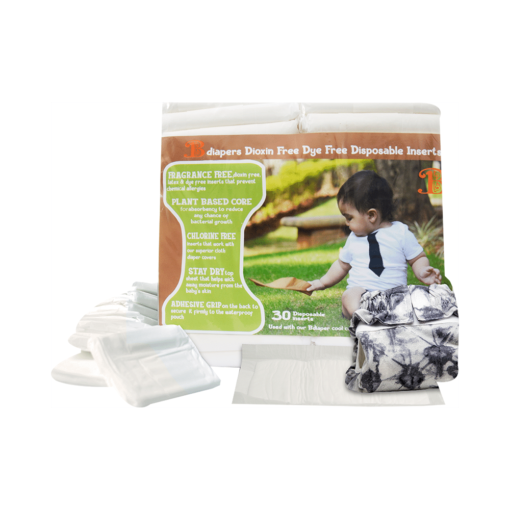 Bdiapers Disposable Inserts with Washable Cover Small - Image 1