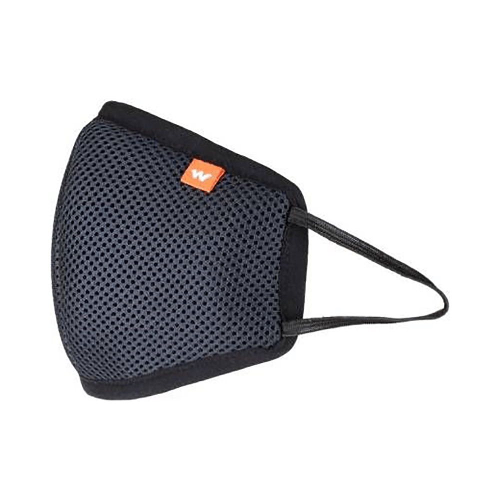 Wildcraft HypaShield W95 Reusable Outdoor Protection Respirator Black Large Mask - Image 4