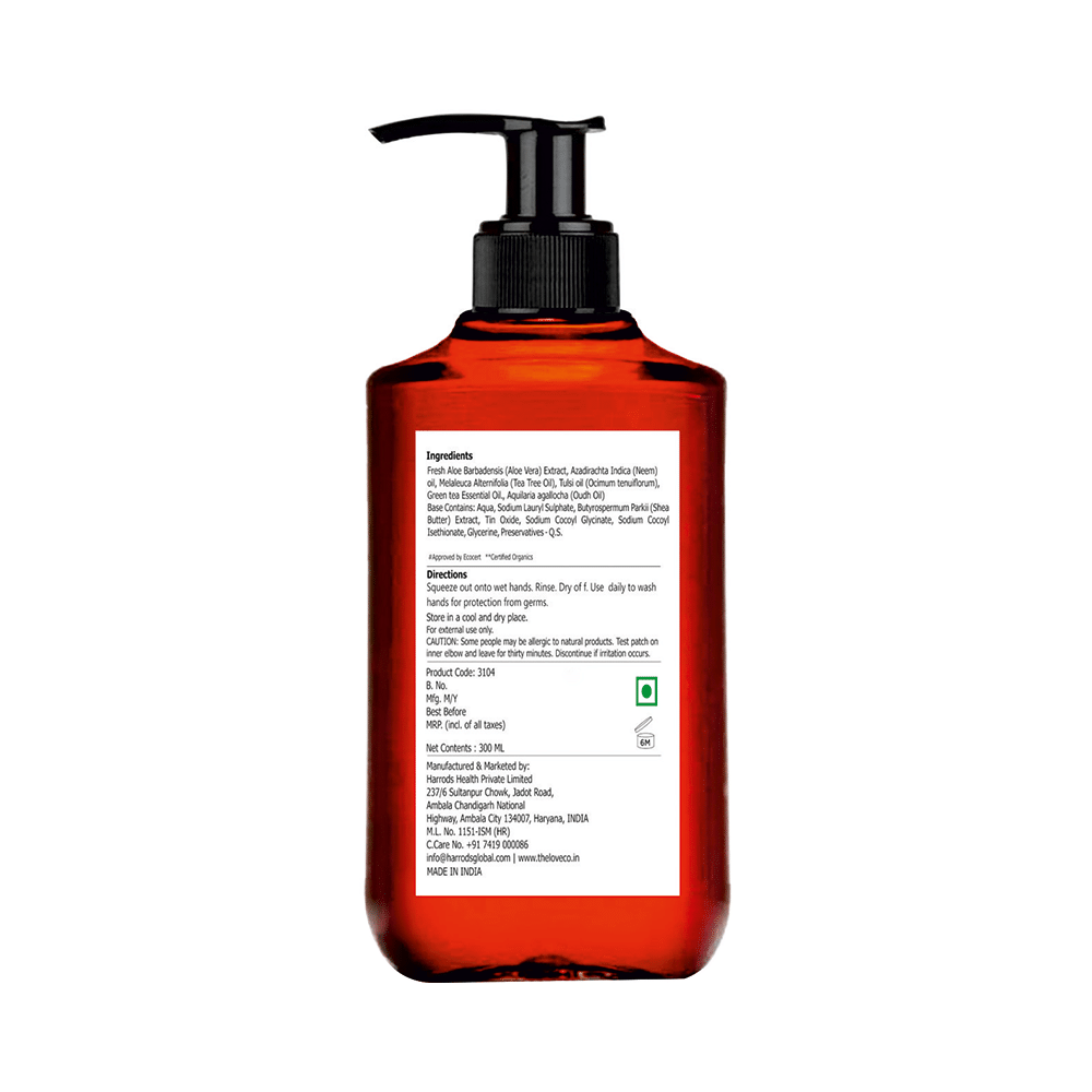 The Love Co. Black Rose & Oudh Hand Wash - Image 2