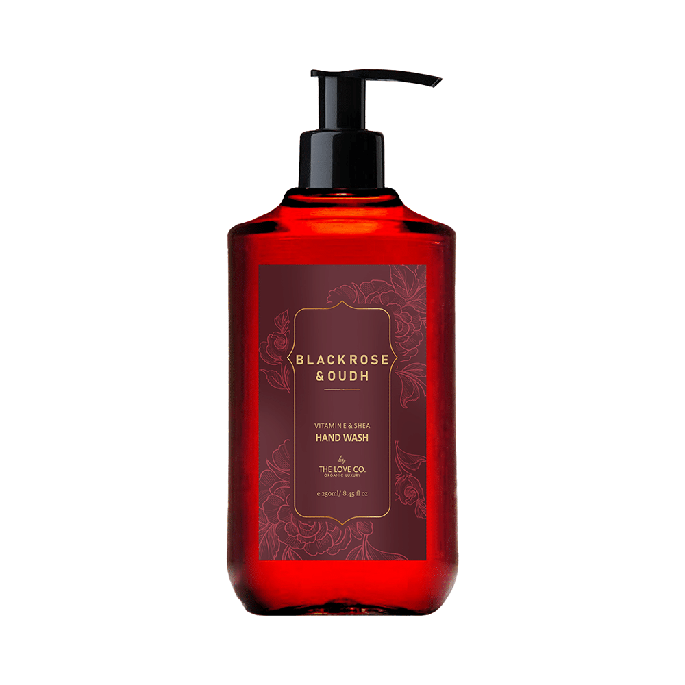 The Love Co. Black Rose & Oudh Hand Wash - Image 1