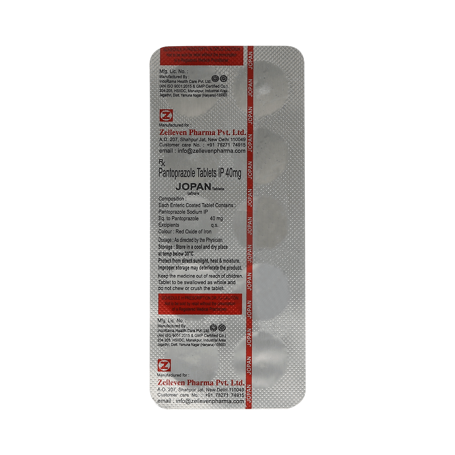 Jopan 40mg Tablet - Image 5