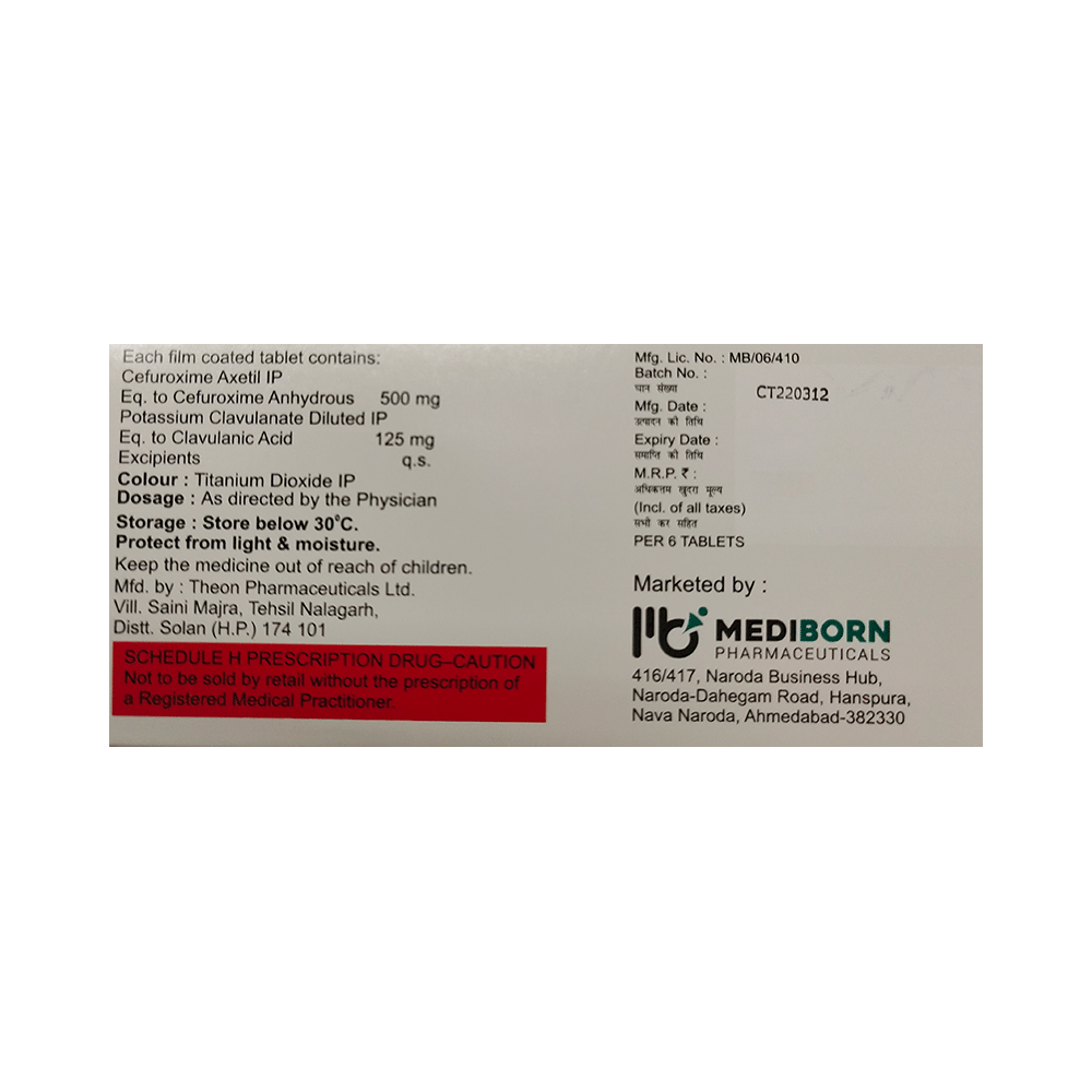 Cealin-CV 625 Tablet - Image 2
