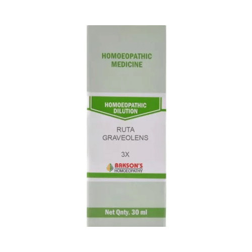 Bakson's Homeopathy Ruta Graveolens Dilution 3X - Image 1
