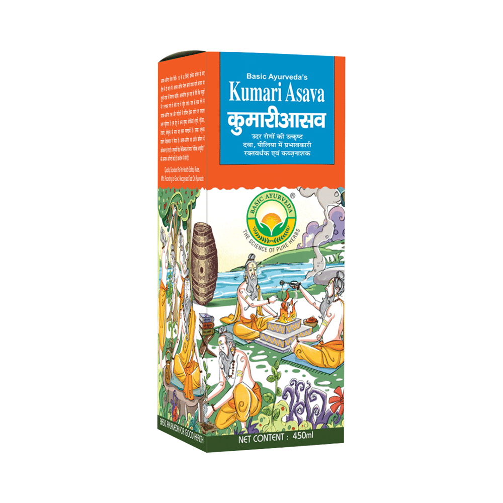 Basic Ayurveda Kumari Asava - Image 1