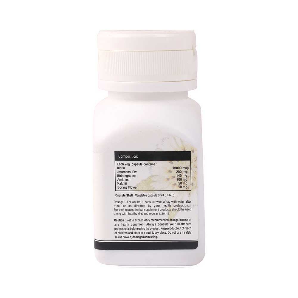 Vaddmaan Renew Hair Vegetarian Capsules - Image 3