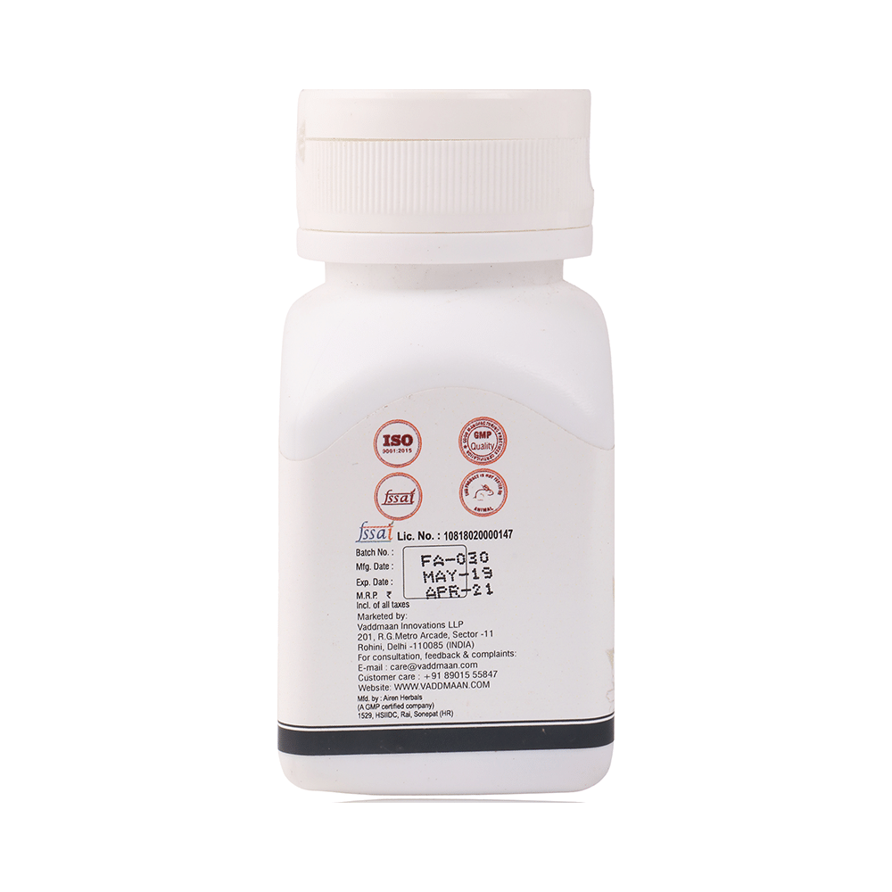 Vaddmaan Renew Hair Vegetarian Capsules - Image 5