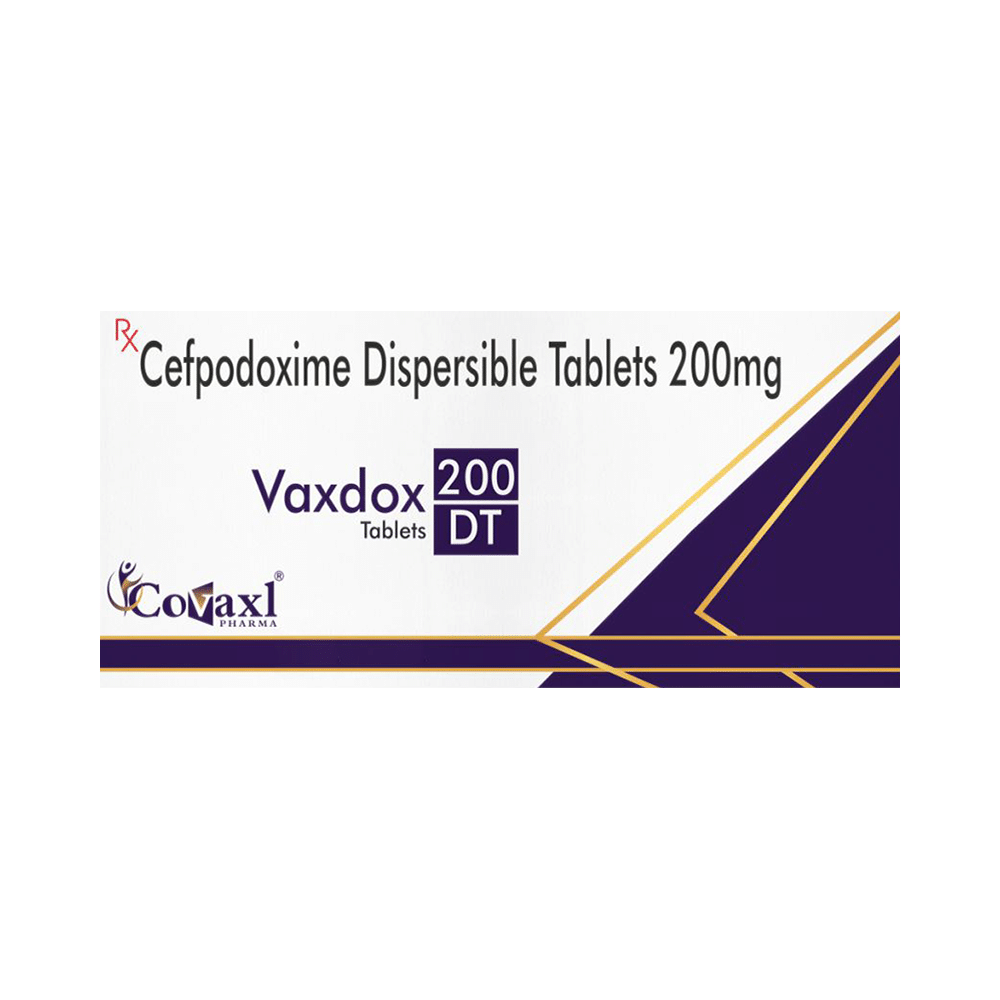 Vaxdox 200mg Tablet DT - Image 1