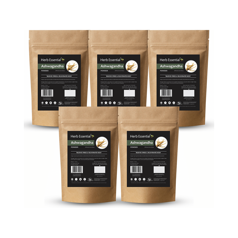 Herb Essential Ashwagandha (Withania Somnifera) Root Powder - Image 8