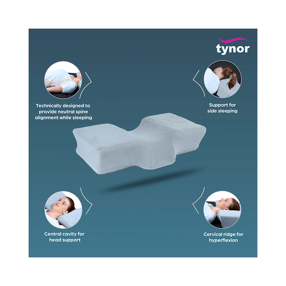 Tynor B27 Anatomic Pillow Universal Grey - Image 3
