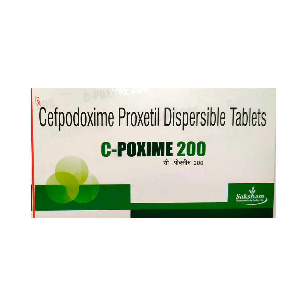 C-Poxime 200 Tablet DT