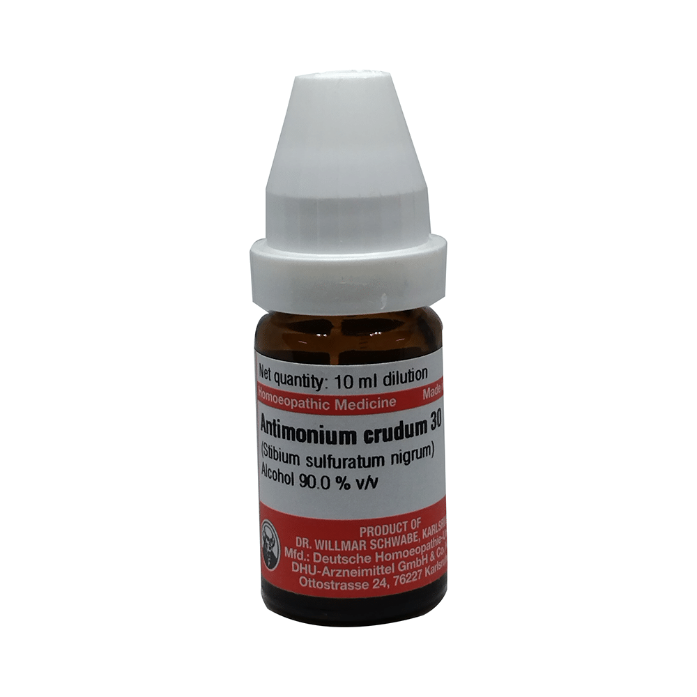 Dr Willmar Schwabe Germany Antimonium Crudum (Stibium Sulfuratum Nigrum) Dilution 30 - Image 1