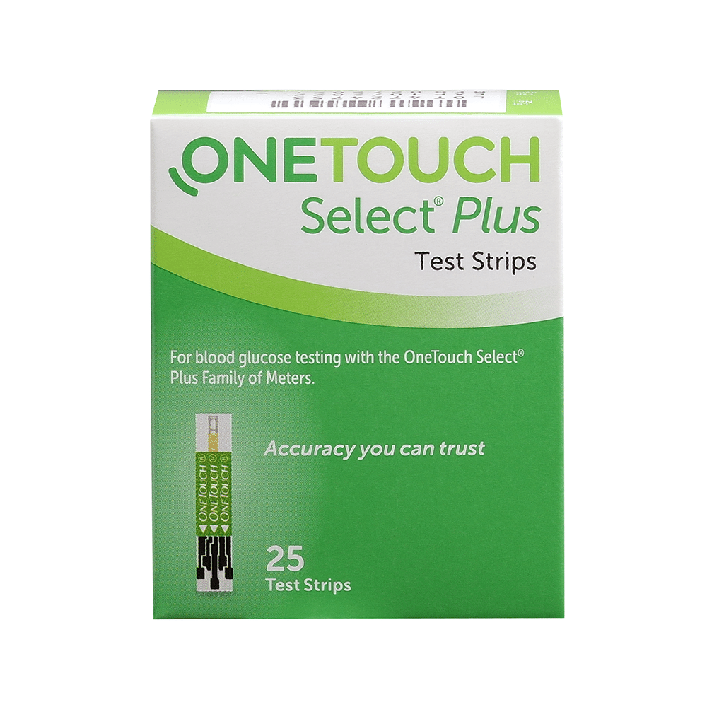 OneTouch Combo Pack of Select Plus Simple Glucometer with 10 Free Strips Black, Select Plus Test Strip (Only Strips) Test Strip Green & Delica Plus Lancets (Only Lancets) 30G - Image 9