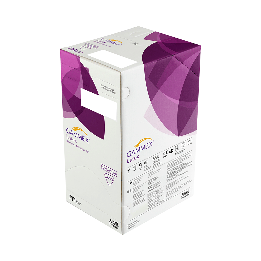 Ansell Gammex Latex Powder Free Surgical Glove 6.5 - Image 1