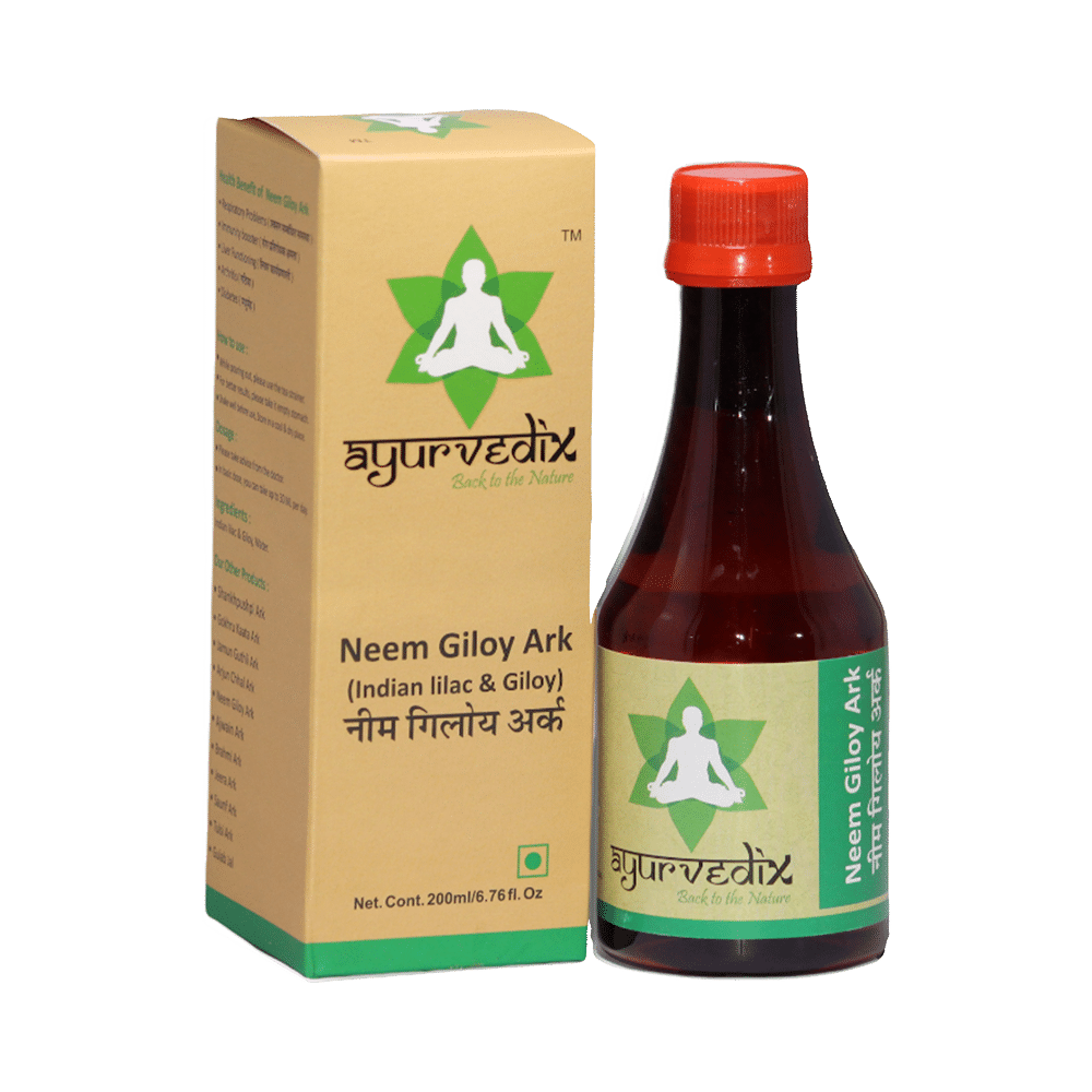 Ayurvedix Neem Giloy Ark (Indian Lilac & Giloy)