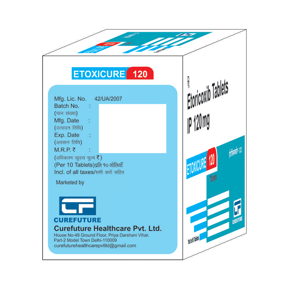 Etoxicure 120 Tablet - Image 3