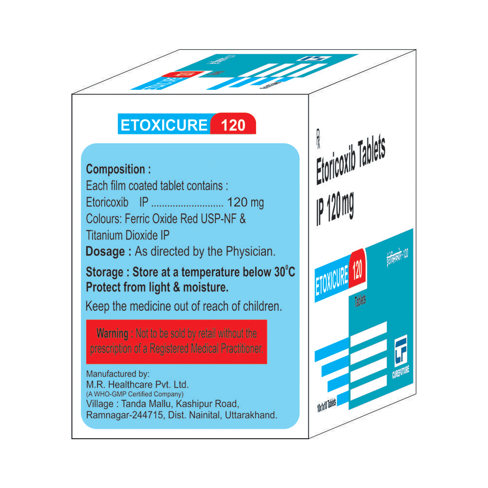 Etoxicure 120 Tablet - Image 2