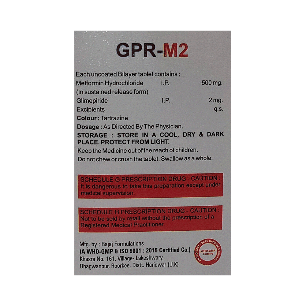 GPR-M 2 Tablet SR - Image 2