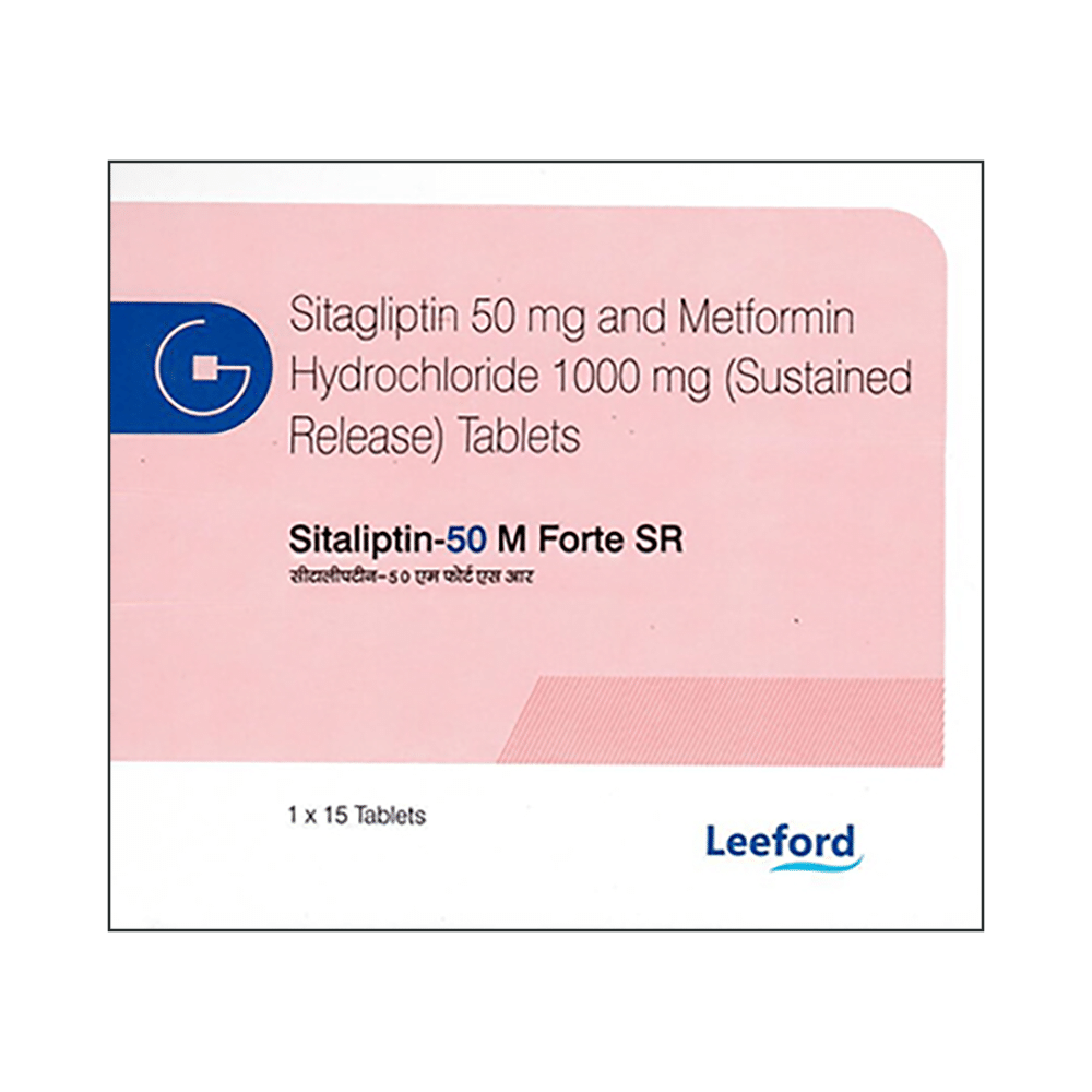 Sitaliptin-50 M Forte SR Tablet
