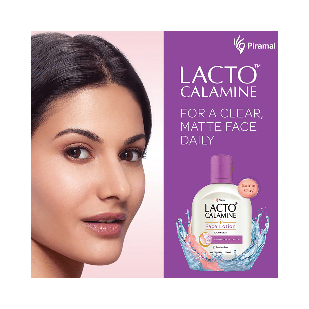 Combo Pack of Piramal Lacto Calamine Face Wash 100ml, Lacto Calamine Face Lotion for Oily Skin 120ml & Lacto Calamine Aloe Vera Gel 150gm - Image 8