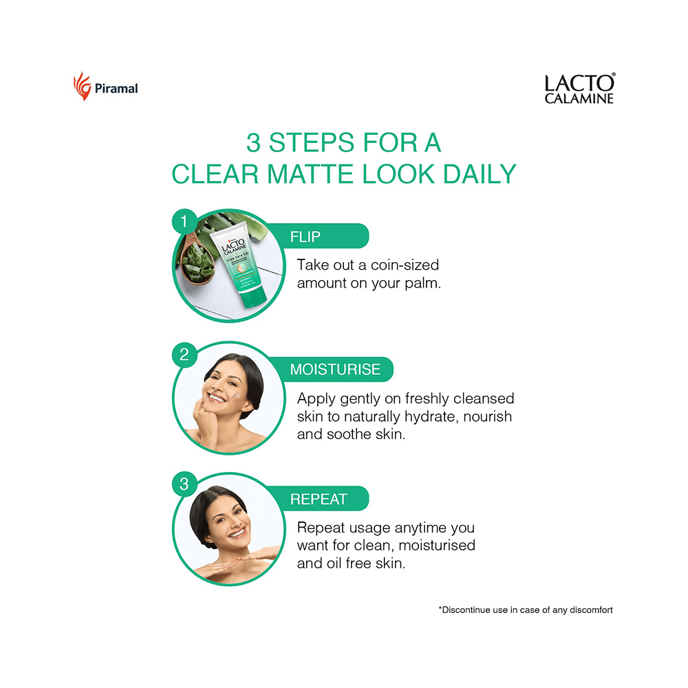 Combo Pack of Piramal Lacto Calamine Face Wash 100ml, Lacto Calamine Face Lotion for Oily Skin 120ml & Lacto Calamine Aloe Vera Gel 150gm - Image 23