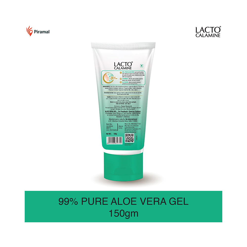 Combo Pack of Piramal Lacto Calamine Face Wash 100ml, Lacto Calamine Face Lotion for Oily Skin 120ml & Lacto Calamine Aloe Vera Gel 150gm - Image 18