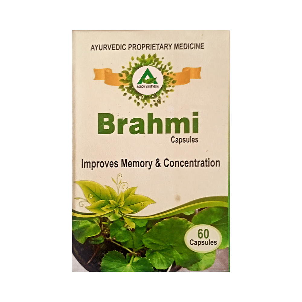 Agron Ayurveda Brahmi Capsule - Image 1