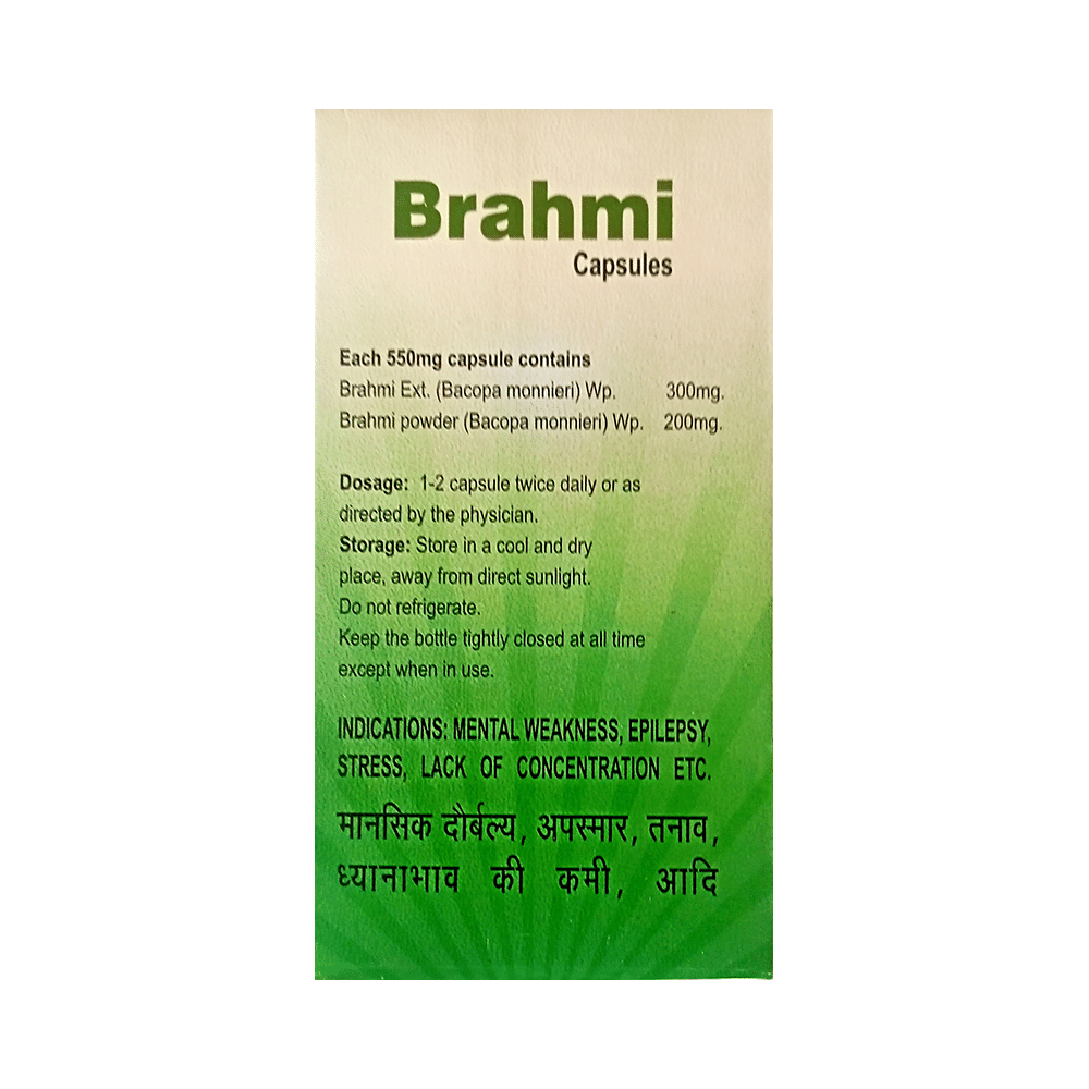 Agron Ayurveda Brahmi Capsule - Image 2