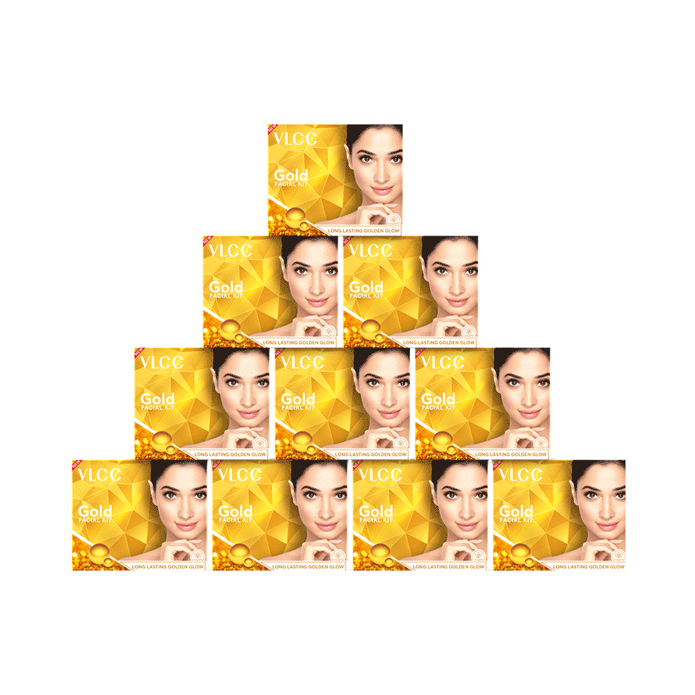 VLCC Gold Facial Kit (60gm Each) - Image 1
