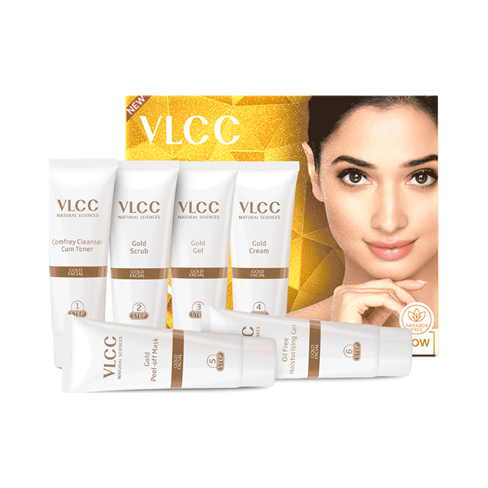 VLCC Gold Facial Kit (60gm Each) - Image 5
