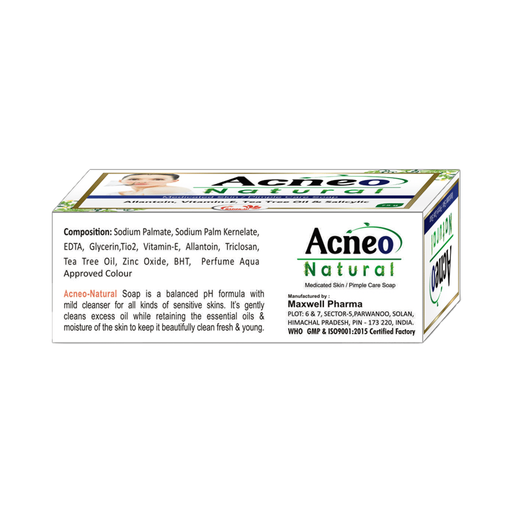 Dr. Ethix's Acneo Natural Soap (75gm Each) - Image 3
