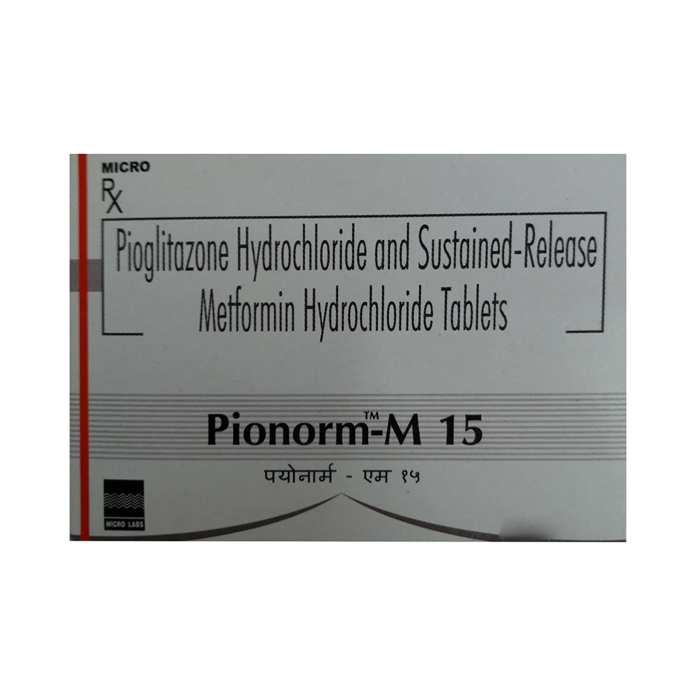 Pionorm-M 15 Tablet SR