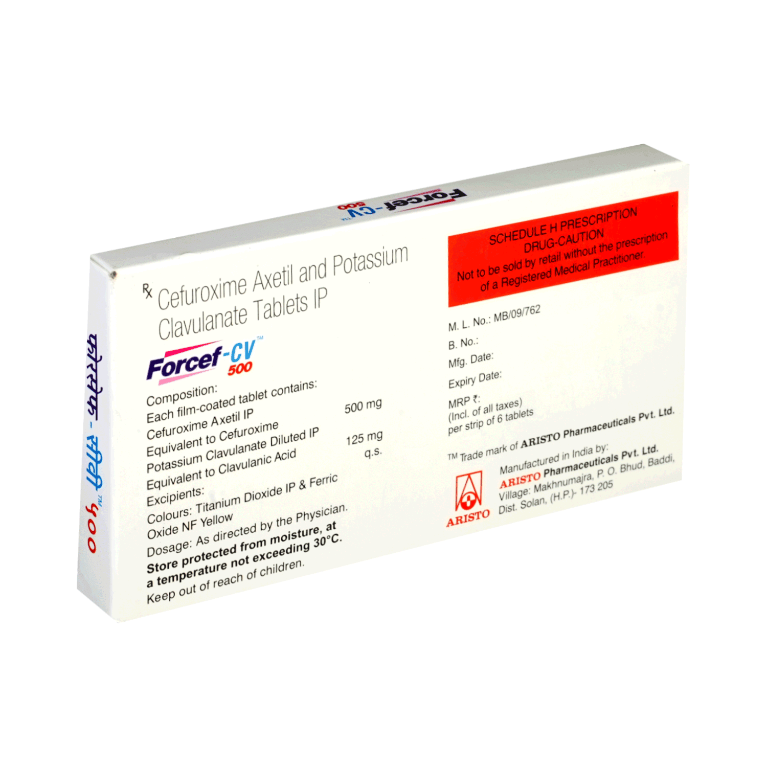 Forcef-CV 500 Tablet - Image 3