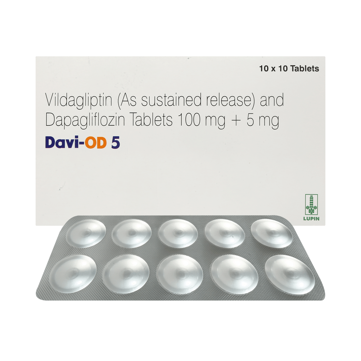 Davi OD 5mg/100mg Tablet - Image 1