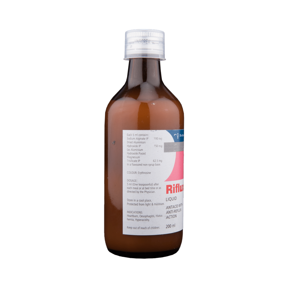 Riflux Antacid with Anti-Reflux Action Liquid | For Heartburn & Hyperacidity Relief - Image 2