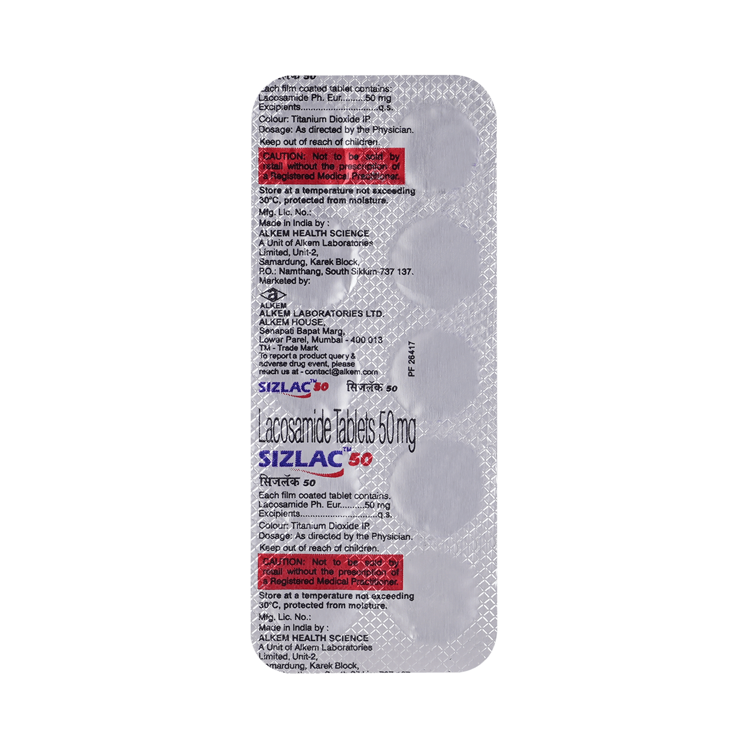 Sizlac 50mg Tablet - Image 3