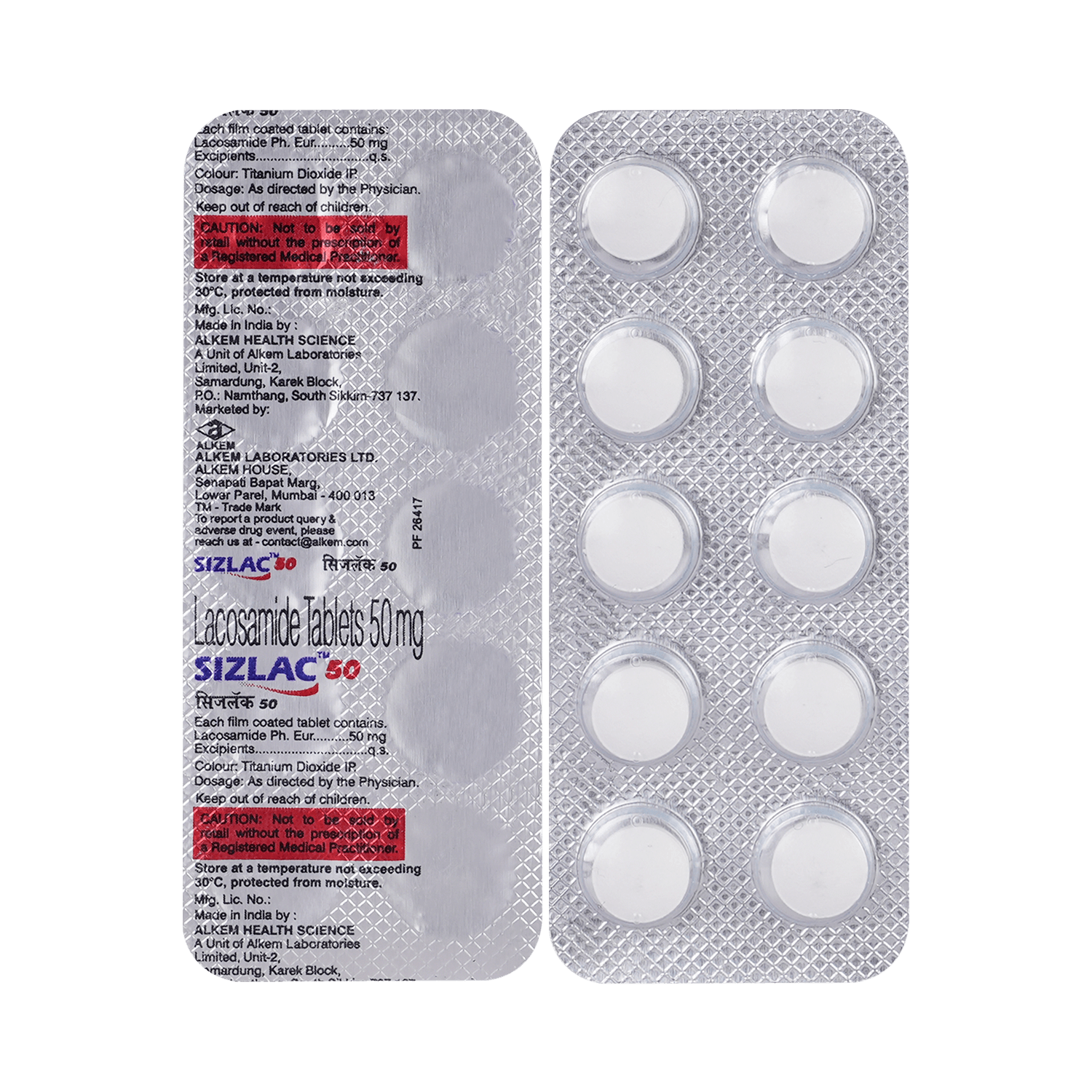 Sizlac 50mg Tablet - Image 1