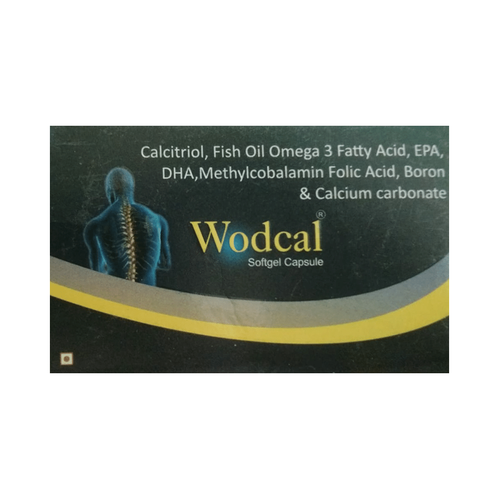 Wodcal Softgel Capsule - Image 1