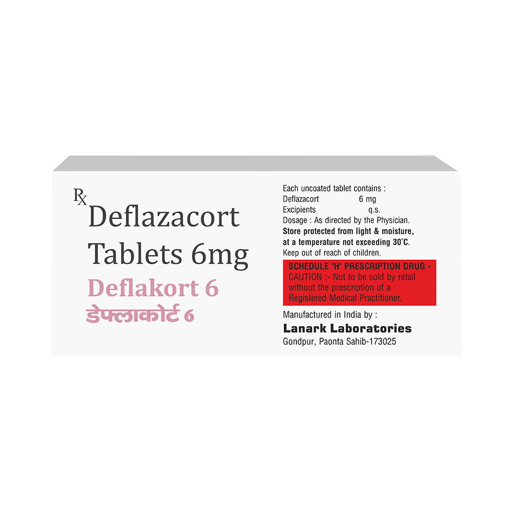 Deflakort 6mg Tablet - Image 2