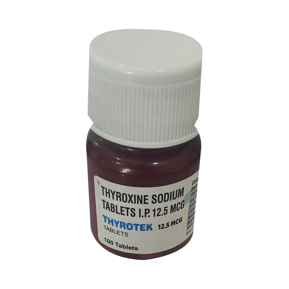 Thyrotek 12.5mcg Tablet