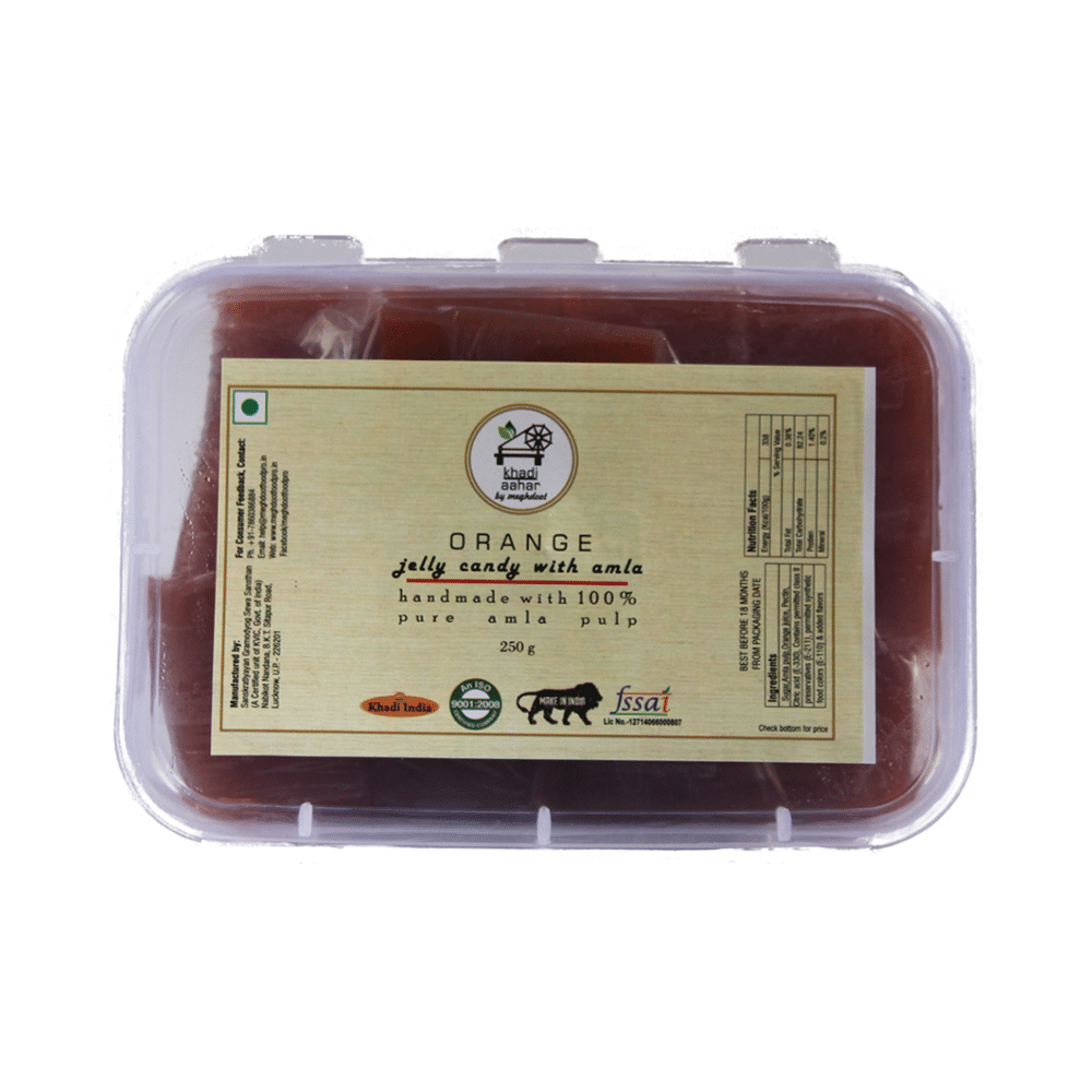 Khadi Aahar Jelly Candy with Amla Orange