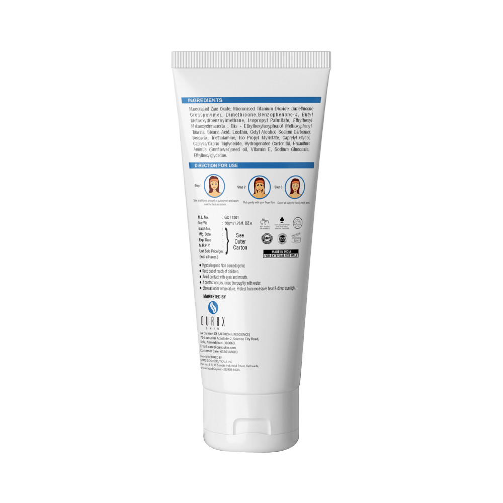 Ourrx Skin Sunscreen Gel SPF 50 - Image 2