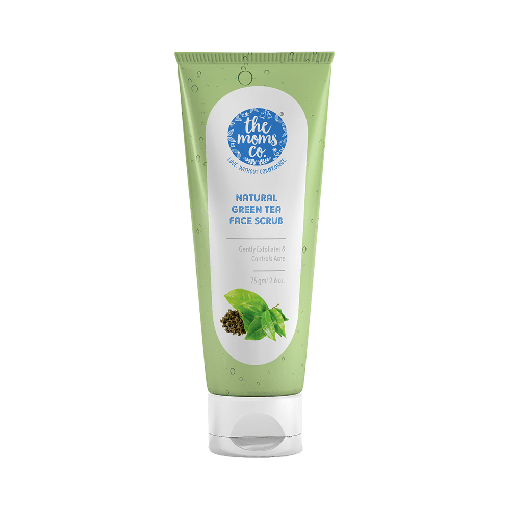 The Moms Co. Natural Green Tea Face Scrub