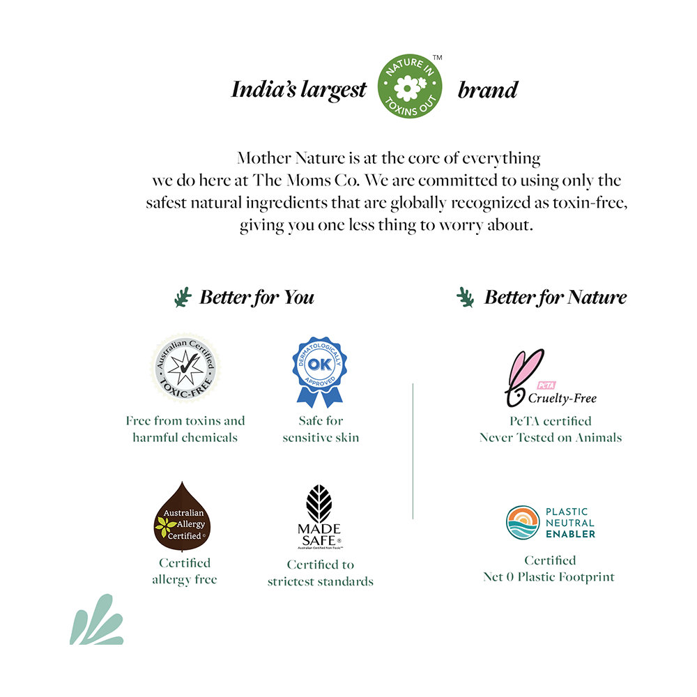 The Moms Co. Natural Green Tea Face Scrub - Image 6